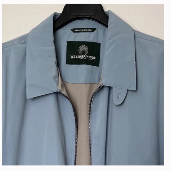 Weatherproof Men’s Microfiber Dusk Blue Bomber Jacket size XXL - Picture 3 of 13